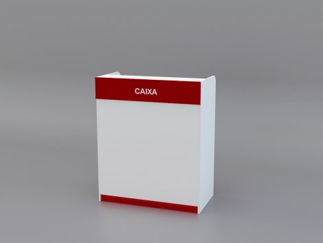balcão caixa reto mdf
